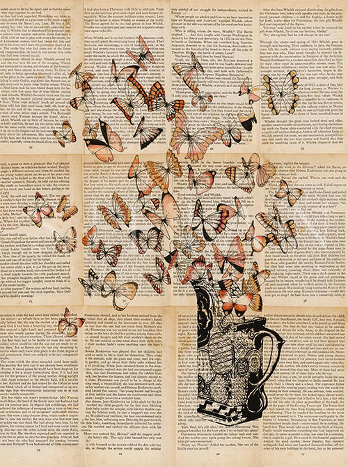 Utensils and the Butterfly Ⅵ