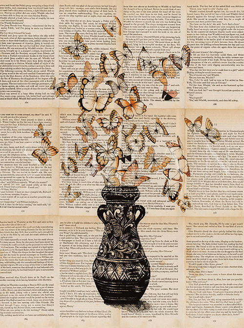 Utensils and the Butterfly Ⅰ