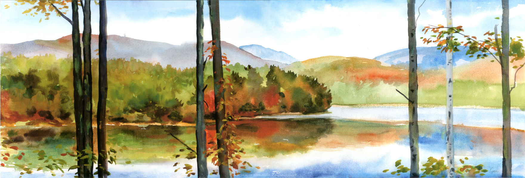 Autumn Lake I