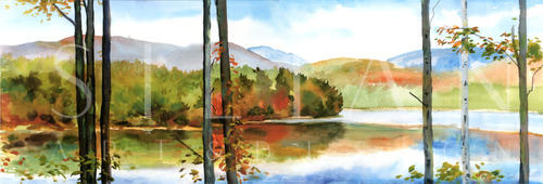 Autumn Lake I