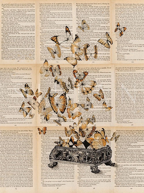 Utensils and the Butterfly Ⅲ