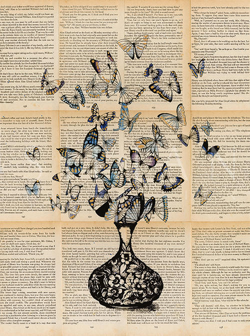 Utensils and the Butterfly Ⅳ