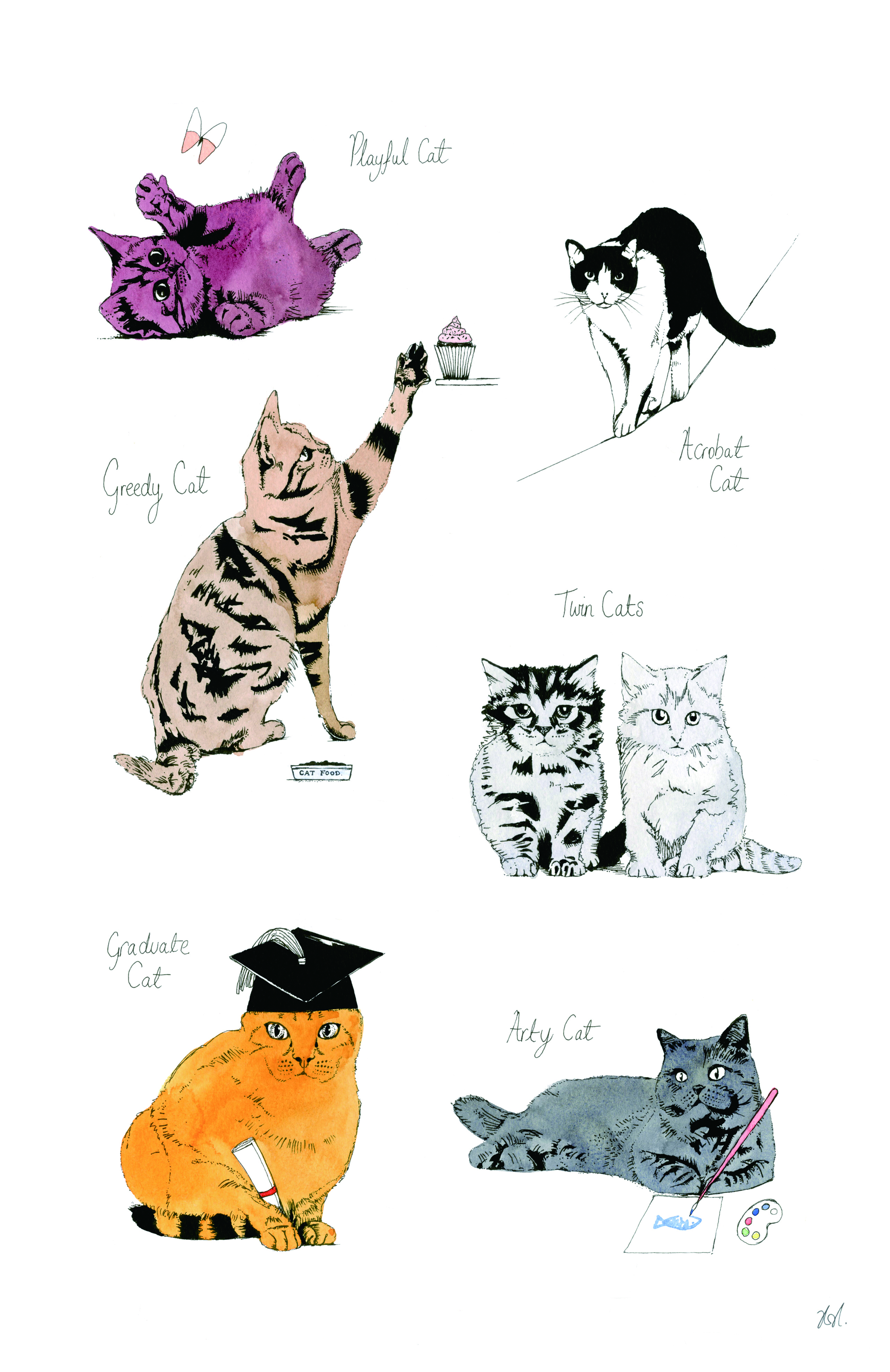 Cat Portrait VI