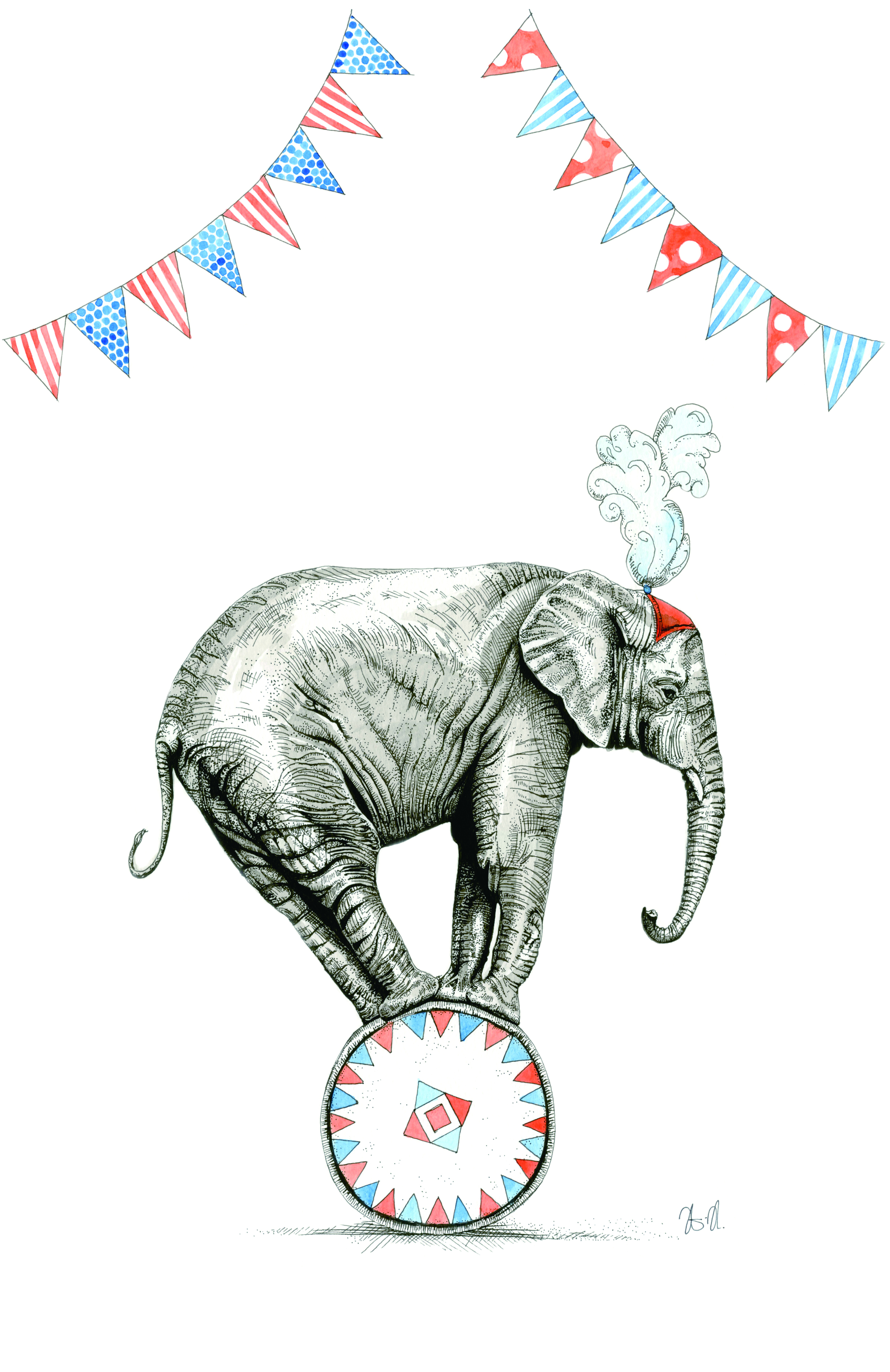 Elephants of Play Wheelbarrow VI