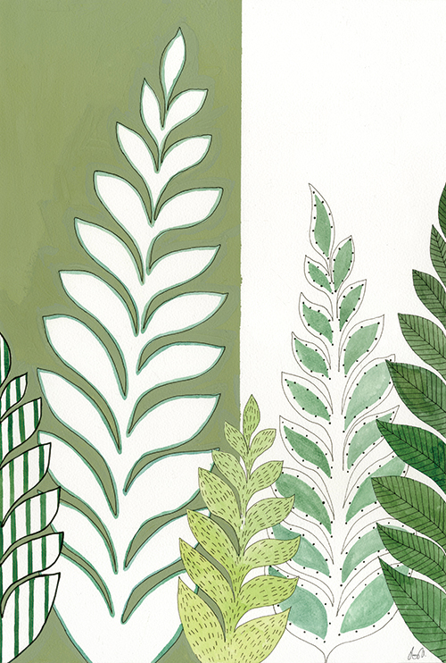 Leaf Study VI