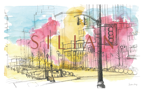 Building Watercolor Painting VIII