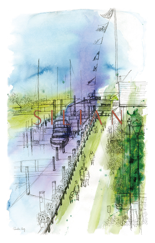 Building Watercolor Painting X