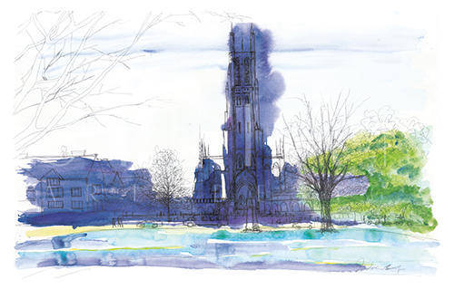 Building Watercolor Painting VII