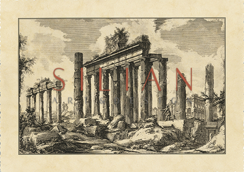 Vintage Roman Ruins