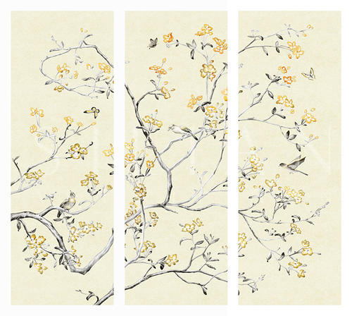 Botanical Sketch Black & White I