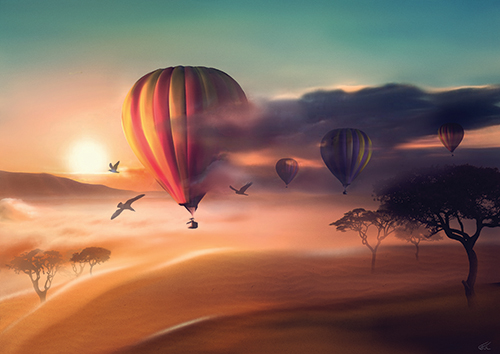 Hot Air Balloon 1