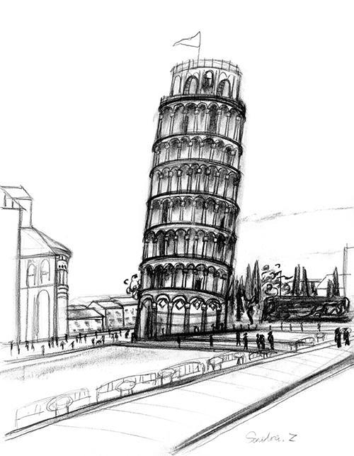 Architectural Sketch IX