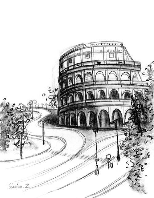 Architectural Sketch X