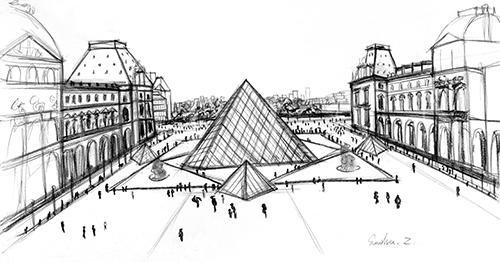 Architectural Sketch XIII