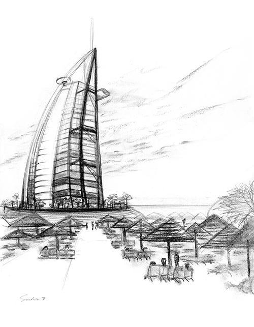 Architectural Sketch XIV