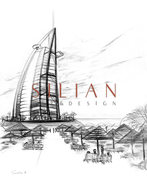 Architectural Sketch XIV